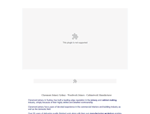 Tablet Screenshot of claremontjoinery.com.au